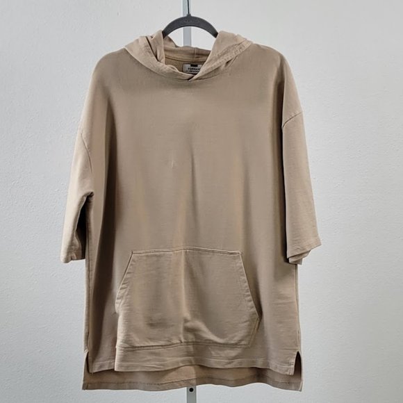 Topman Other - TOPMAN Hoodie Knit T-Shirt  Sz L